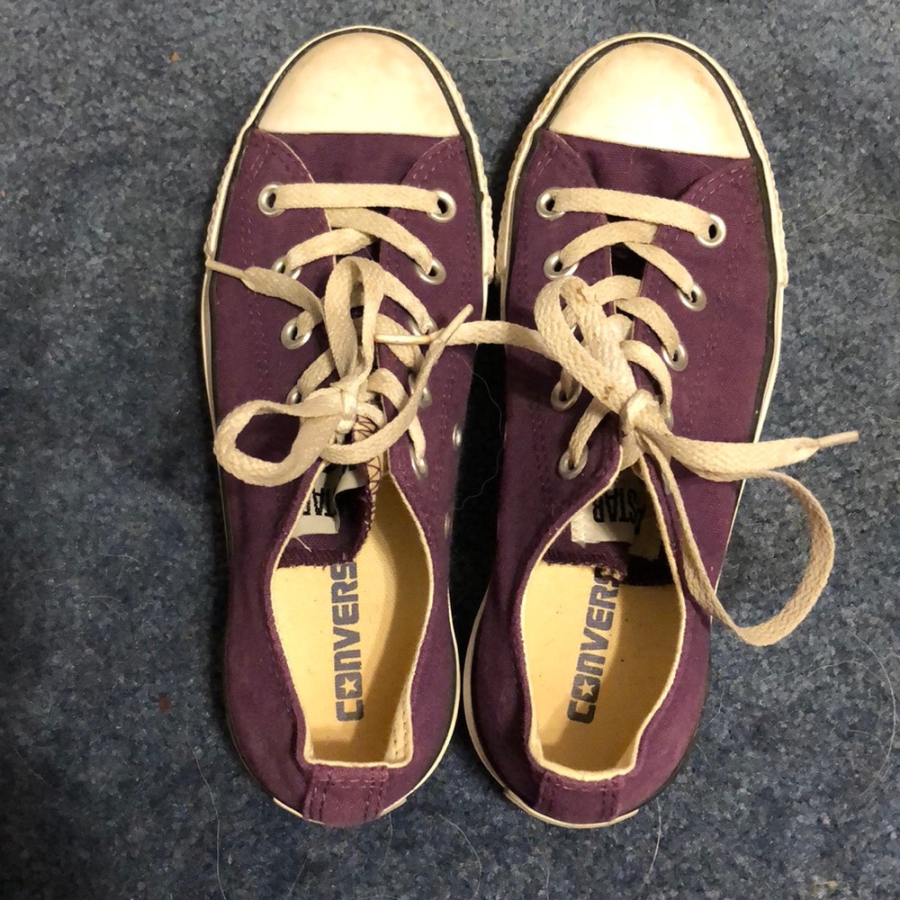 Purple converse